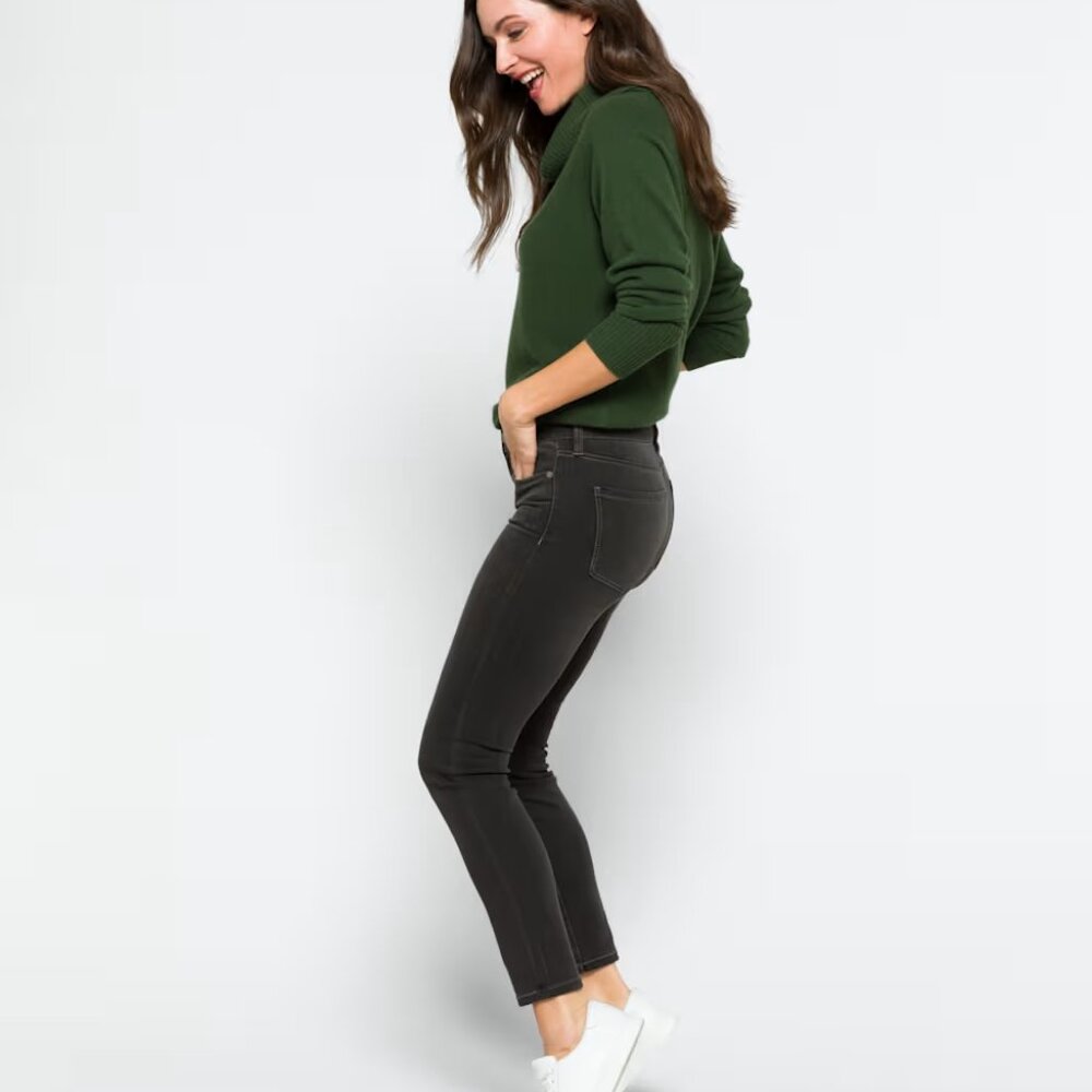 Liverpool Abby Skinny Jean in Dark Grey
